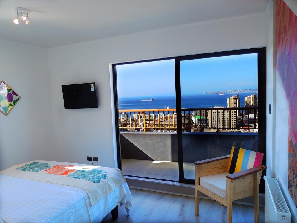 Hotel Boutique Cielo Abierto Valparaíso Eksteriør billede