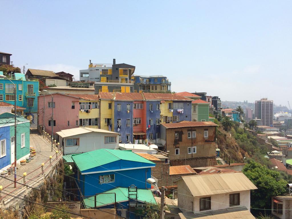 Hotel Boutique Cielo Abierto Valparaíso Eksteriør billede