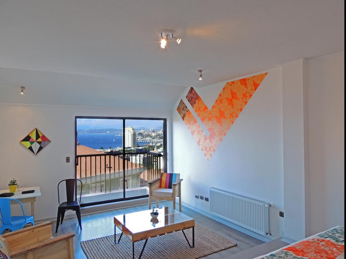 Hotel Boutique Cielo Abierto Valparaíso Eksteriør billede
