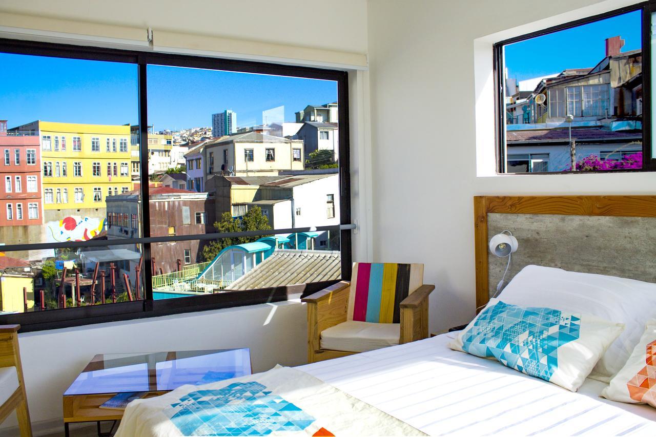 Hotel Boutique Cielo Abierto Valparaíso Eksteriør billede