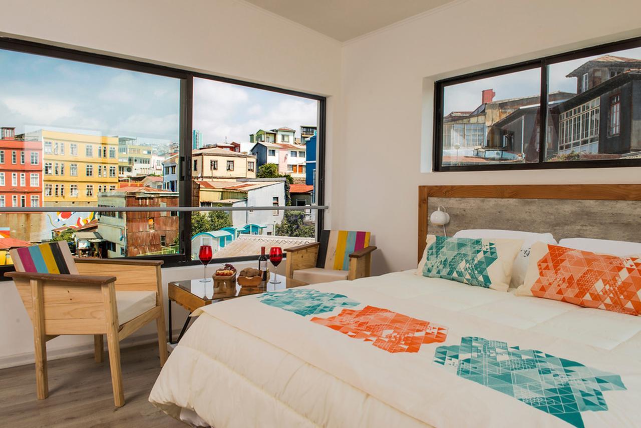 Hotel Boutique Cielo Abierto Valparaíso Eksteriør billede